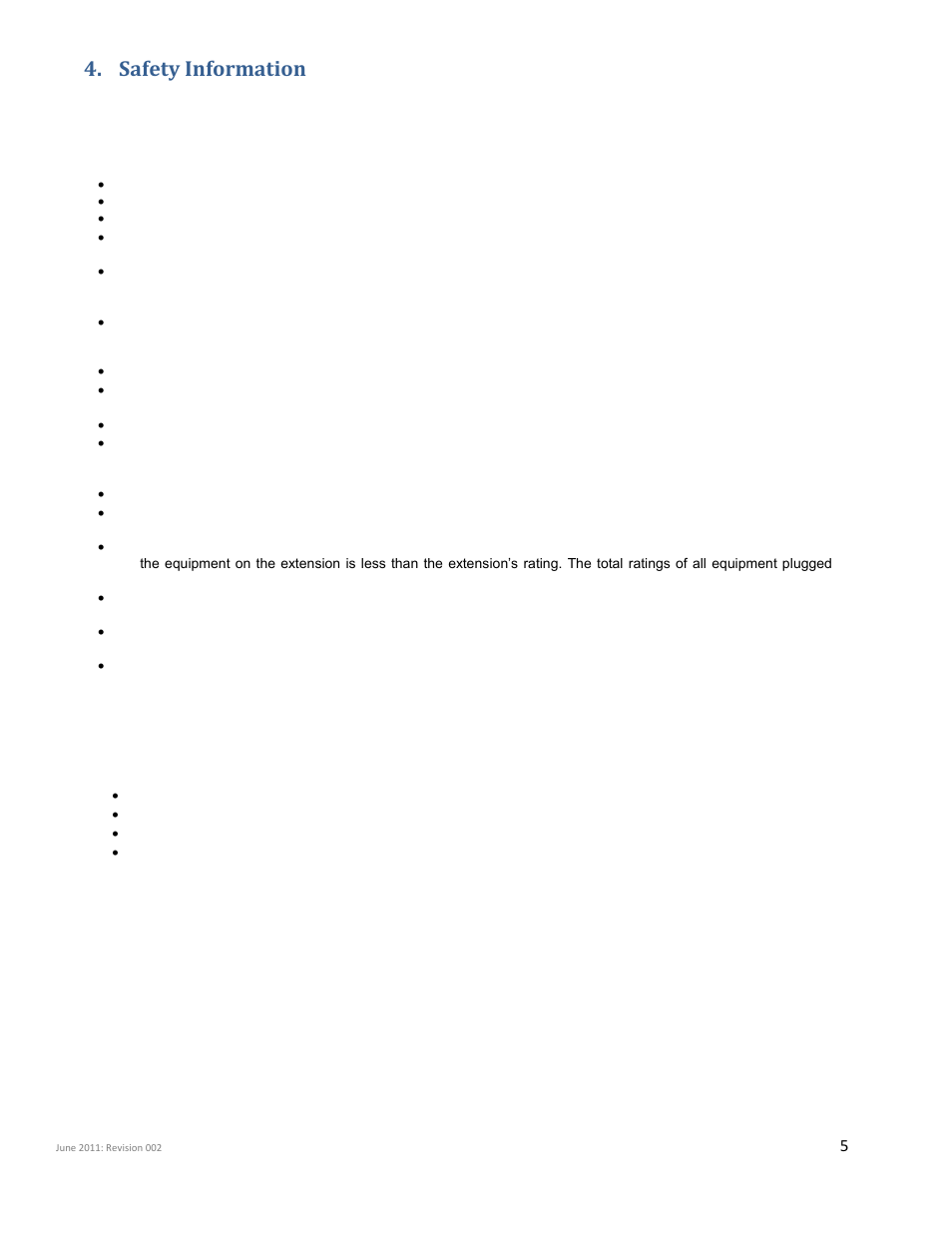 Safety information | iSys iTerra Elite II Color LED Plotter User Manual | Page 5 / 43