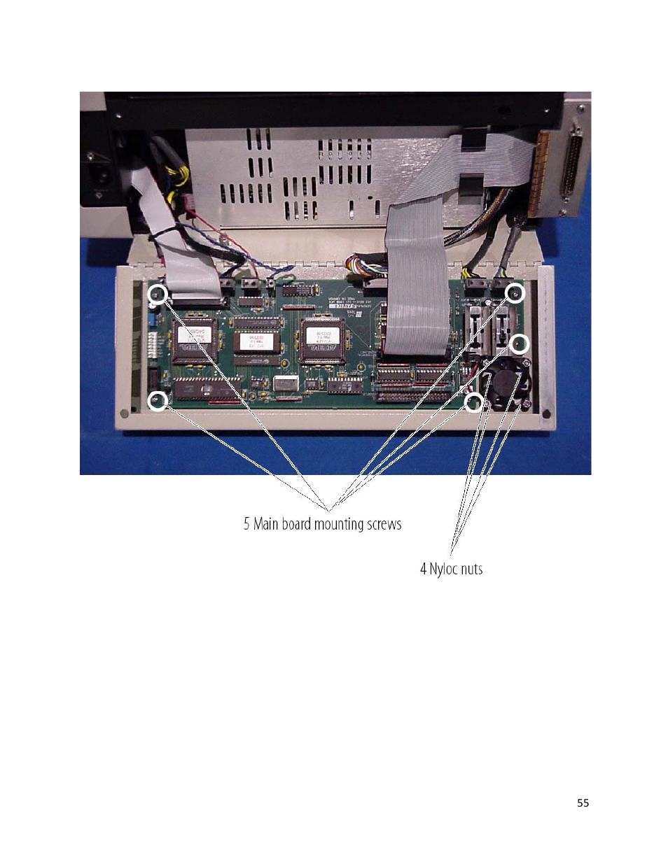 Figure 7-23. main board | iSys V12 Thermal Printer User Manual | Page 55 / 96