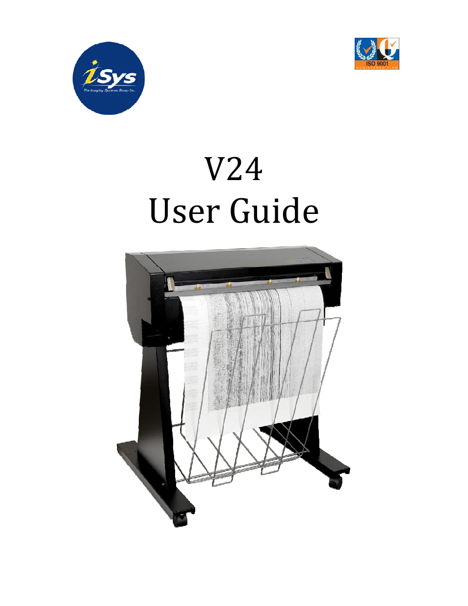 iSys V24 Direct Thermal Printer User Manual | 27 pages