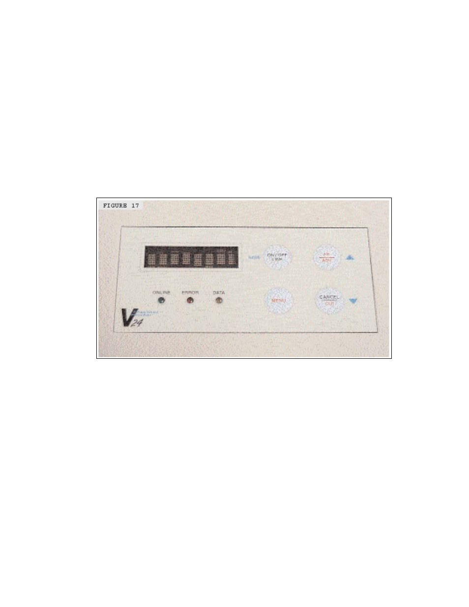 Starting the v24 plotter | iSys V24 Direct Thermal Printer User Manual | Page 21 / 27