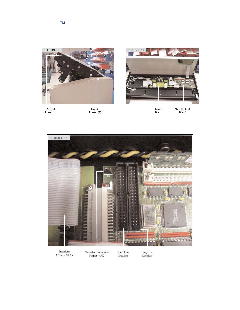 Versatec ™ interface setup | iSys V24 Direct Thermal Printer User Manual | Page 8 / 27