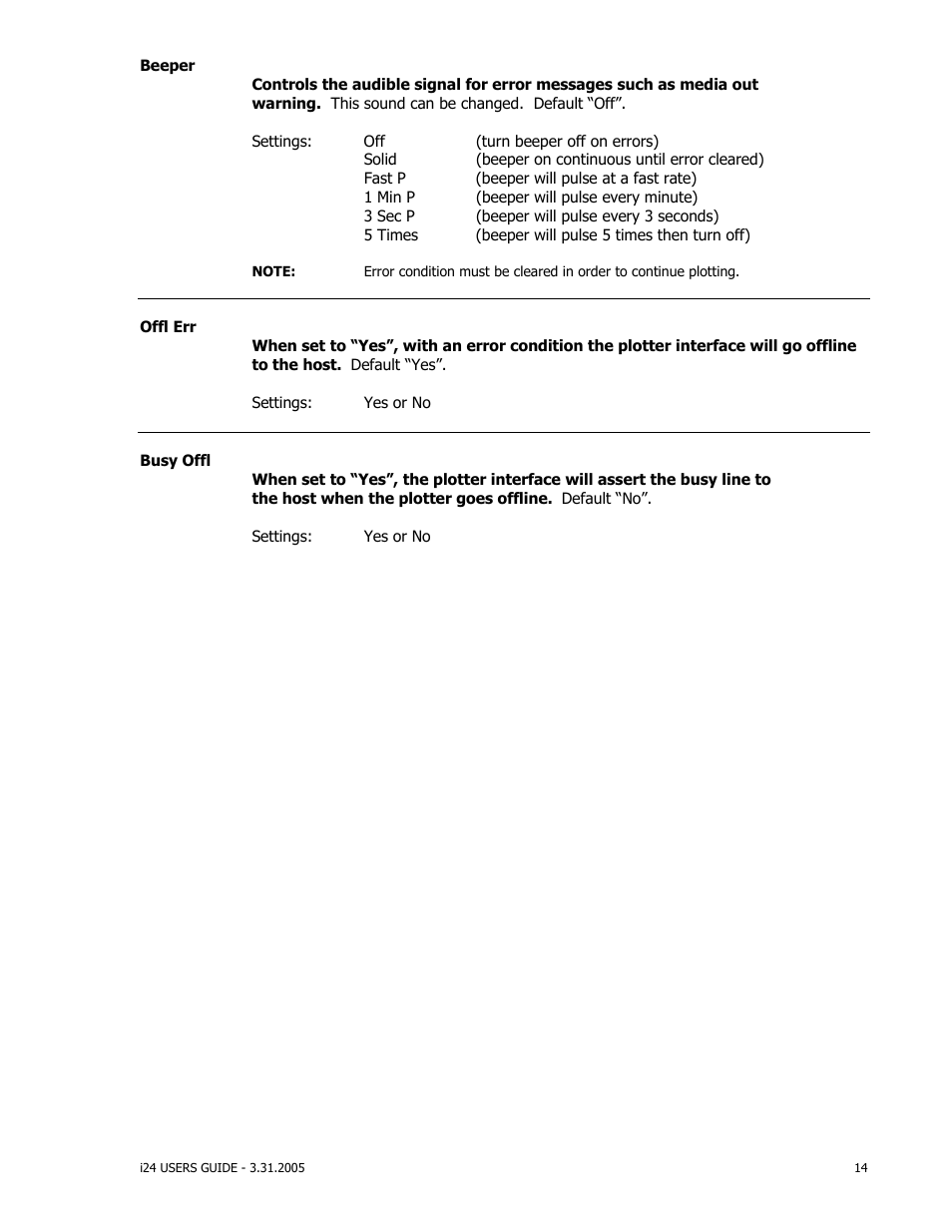 iSys i24 Direct Imaging Printer User Manual | Page 15 / 31