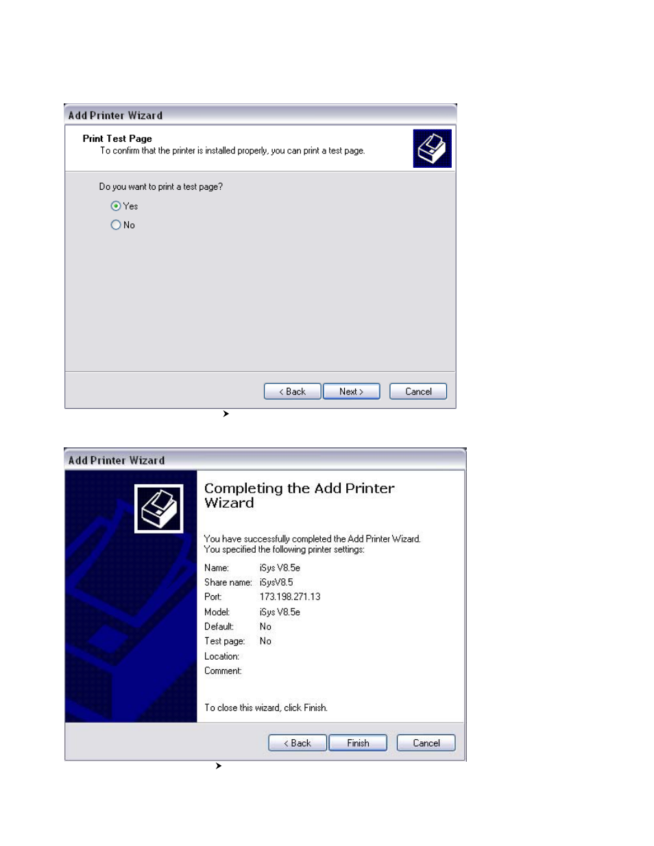 iSys V8.5e Thermal Printer User Manual | Page 38 / 60