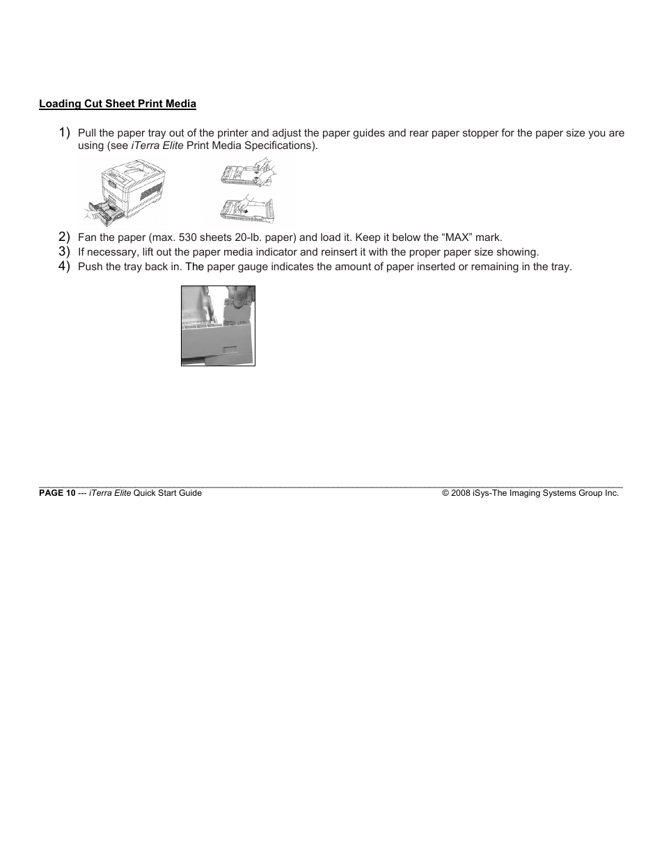 iSys iTerra Elite Color LED Printer User Manual | Page 10 / 119