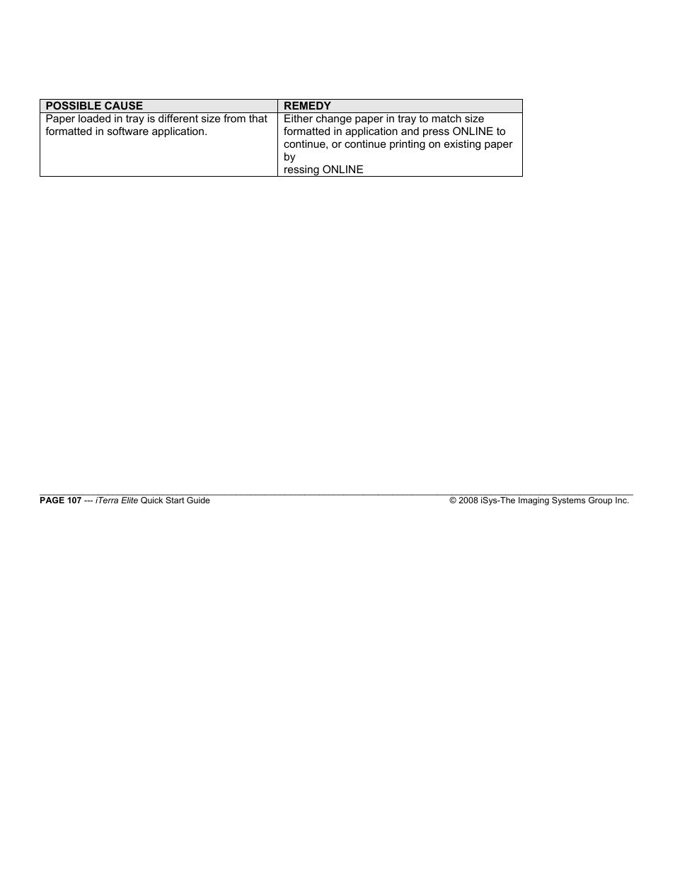iSys iTerra Elite Color LED Printer User Manual | Page 107 / 119