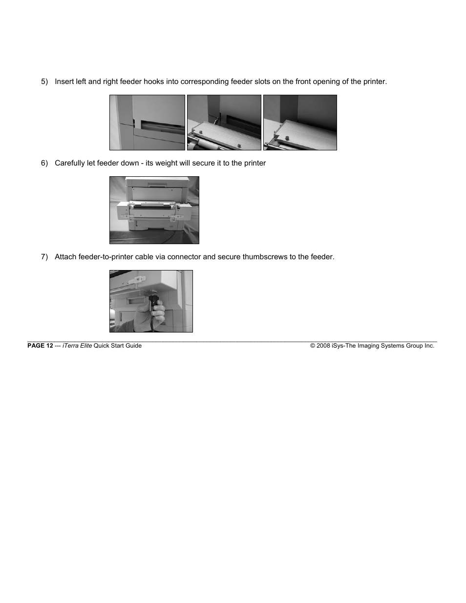 iSys iTerra Elite Color LED Printer User Manual | Page 12 / 119