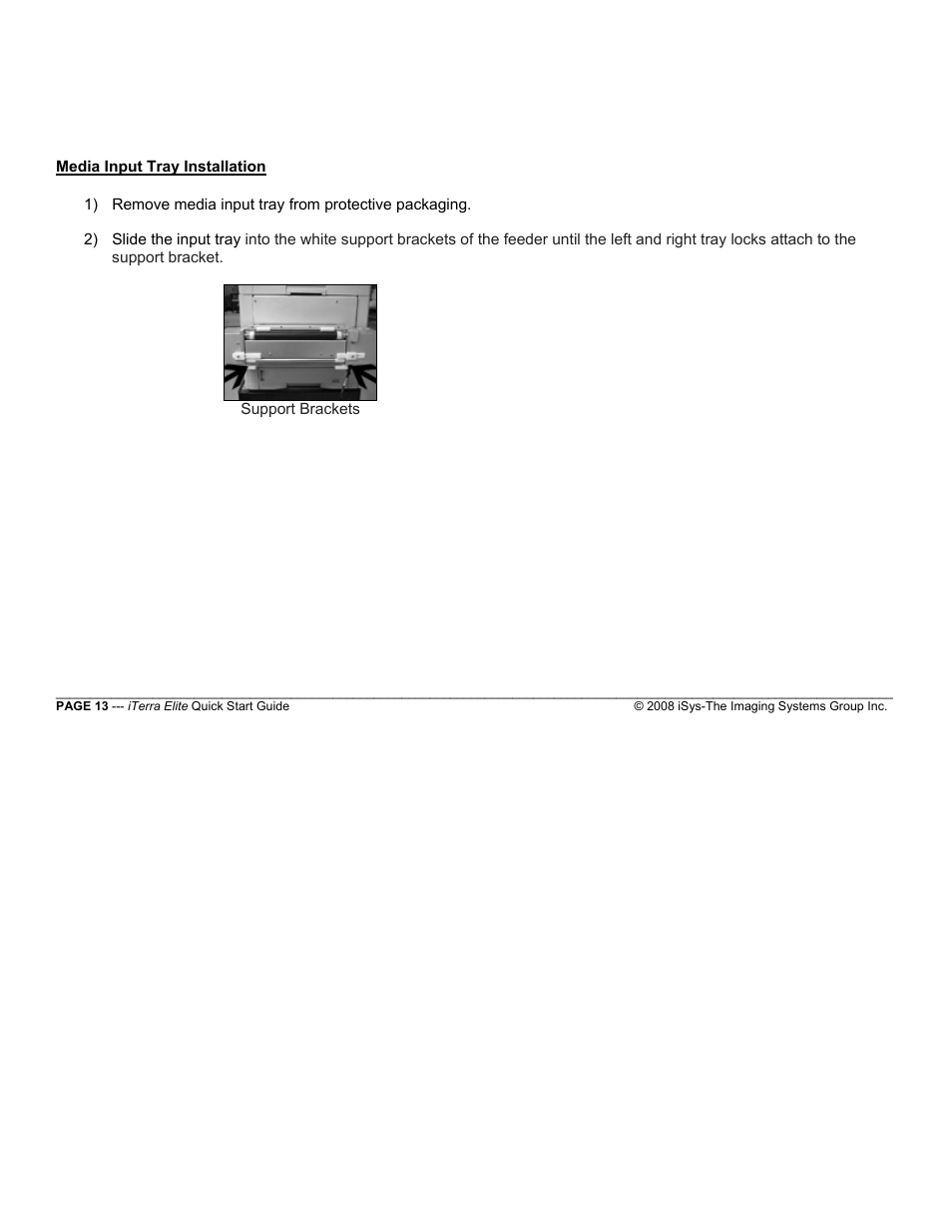 iSys iTerra Elite Color LED Printer User Manual | Page 13 / 119