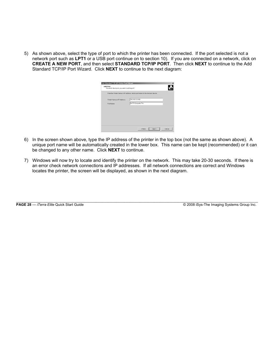 iSys iTerra Elite Color LED Printer User Manual | Page 28 / 119