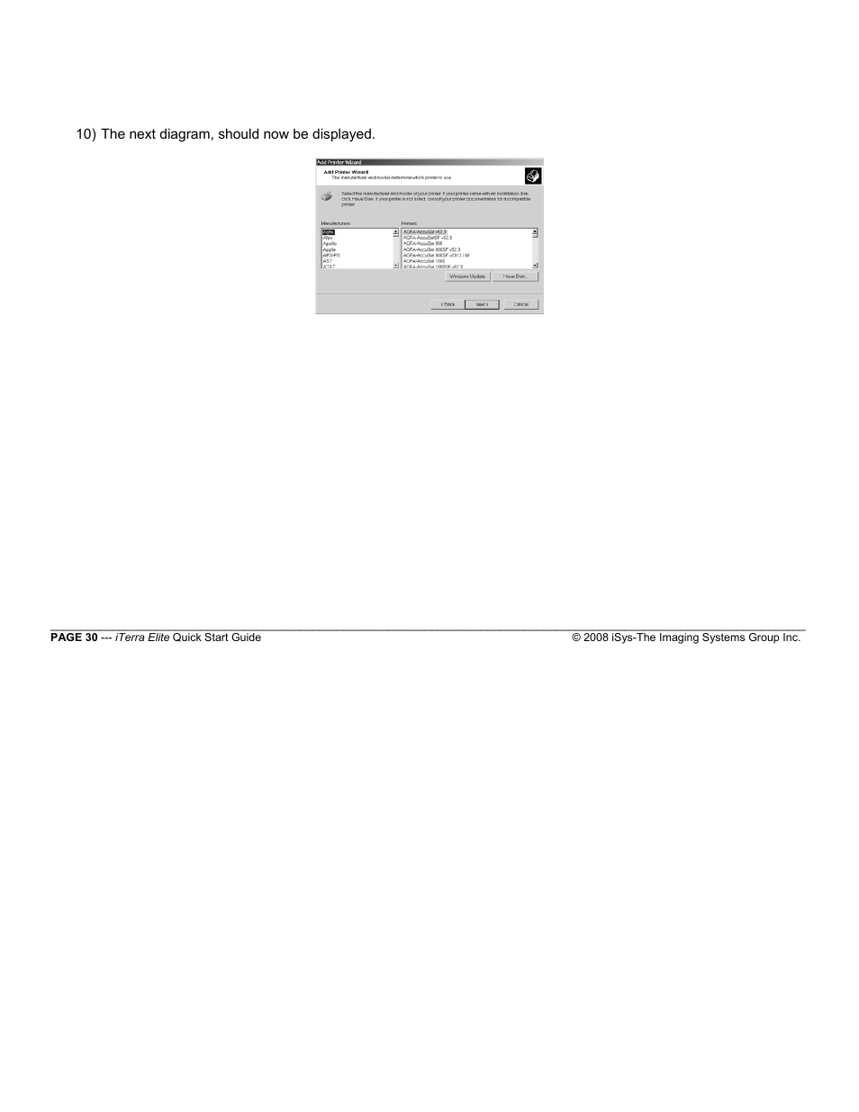 iSys iTerra Elite Color LED Printer User Manual | Page 30 / 119