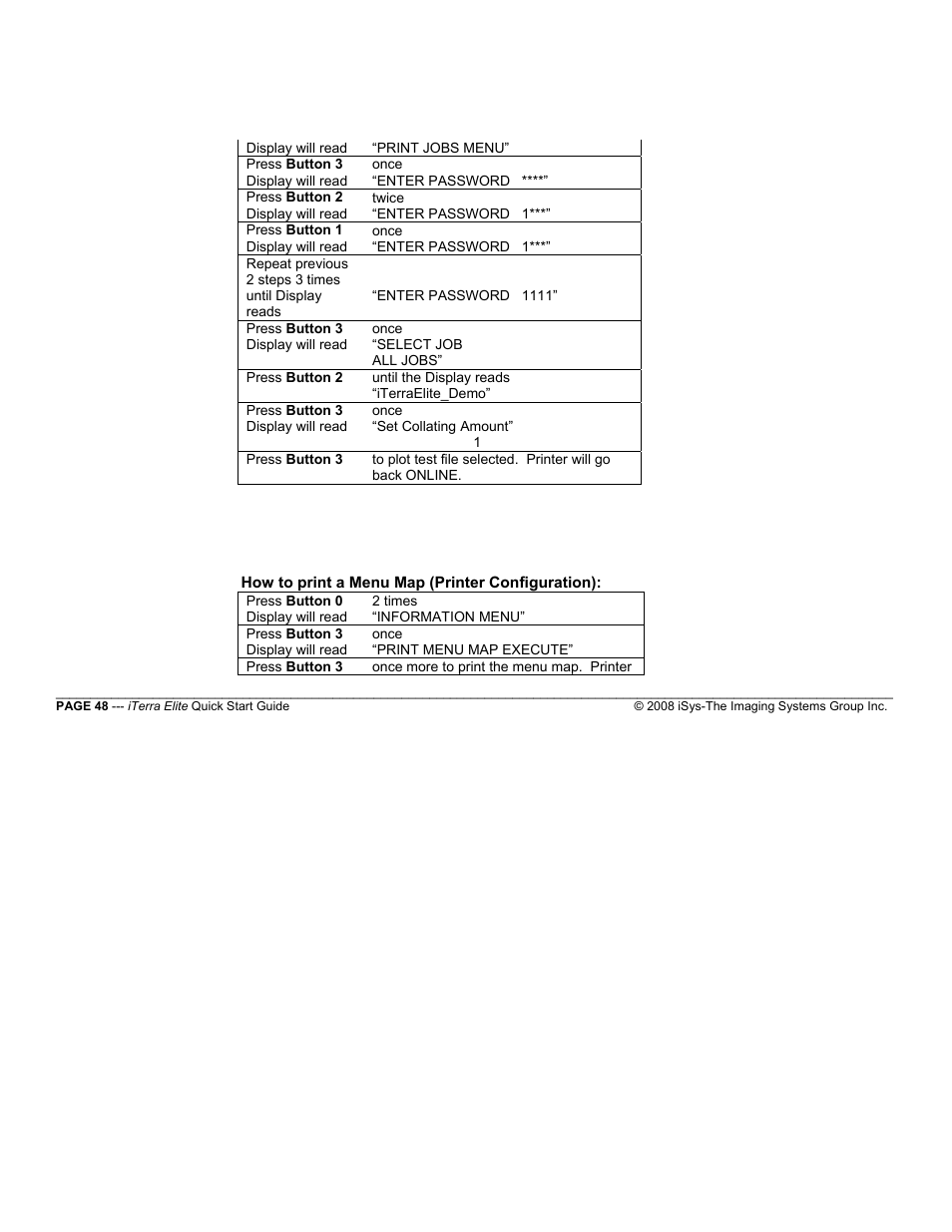 iSys iTerra Elite Color LED Printer User Manual | Page 48 / 119