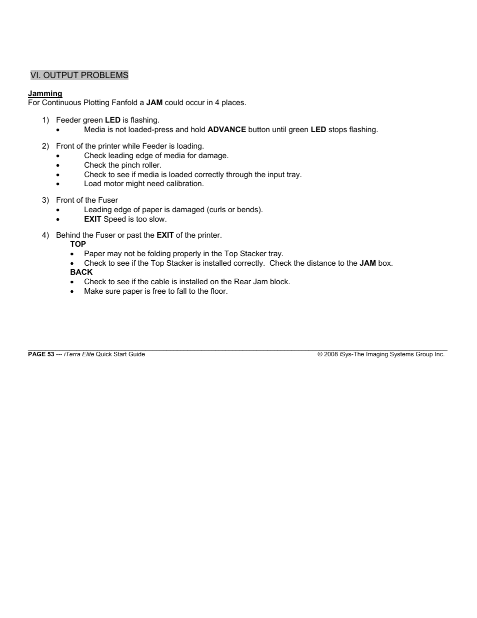 iSys iTerra Elite Color LED Printer User Manual | Page 53 / 119