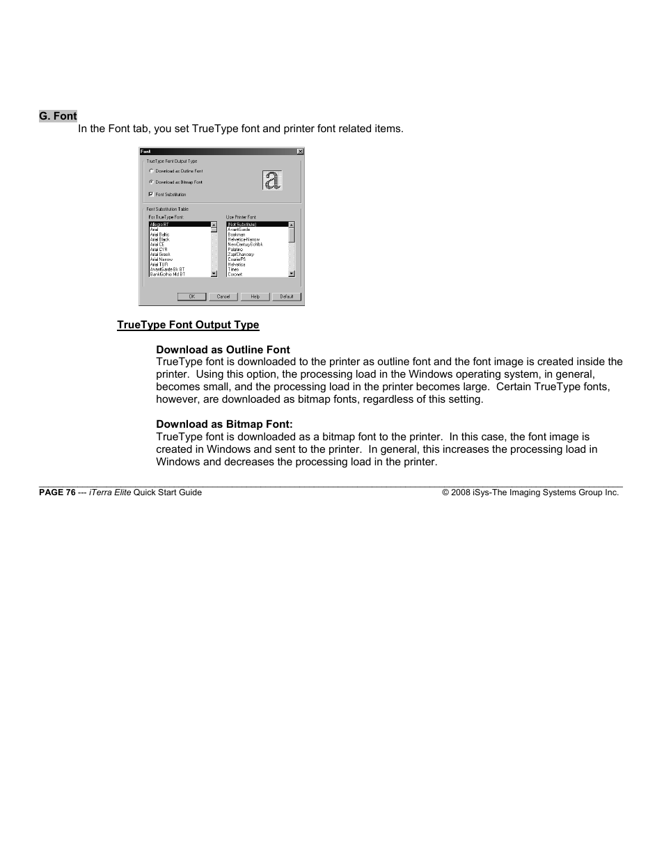 iSys iTerra Elite Color LED Printer User Manual | Page 76 / 119