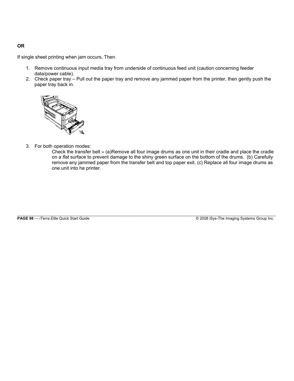 iSys iTerra Elite Color LED Printer User Manual | Page 98 / 119