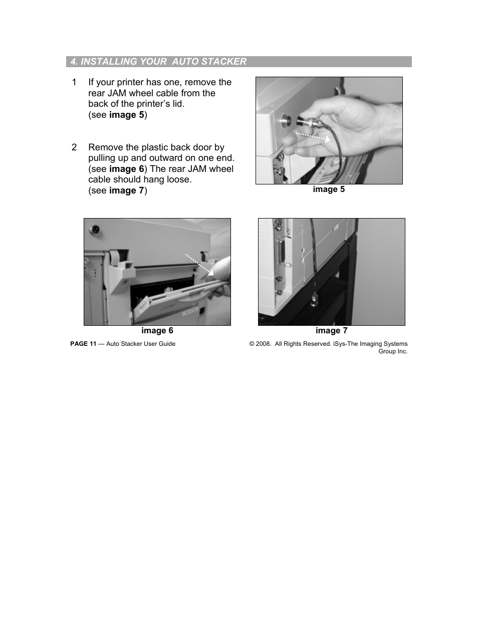iSys iTerra Elite Color LED Printer User Manual | Page 11 / 35