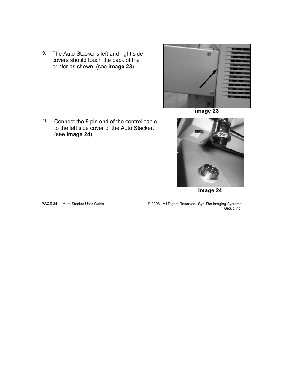 iSys iTerra Elite Color LED Printer User Manual | Page 24 / 35