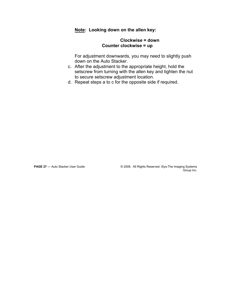 iSys iTerra Elite Color LED Printer User Manual | Page 27 / 35