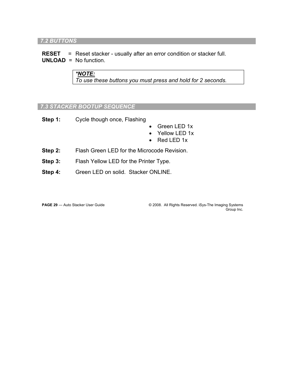 iSys iTerra Elite Color LED Printer User Manual | Page 29 / 35