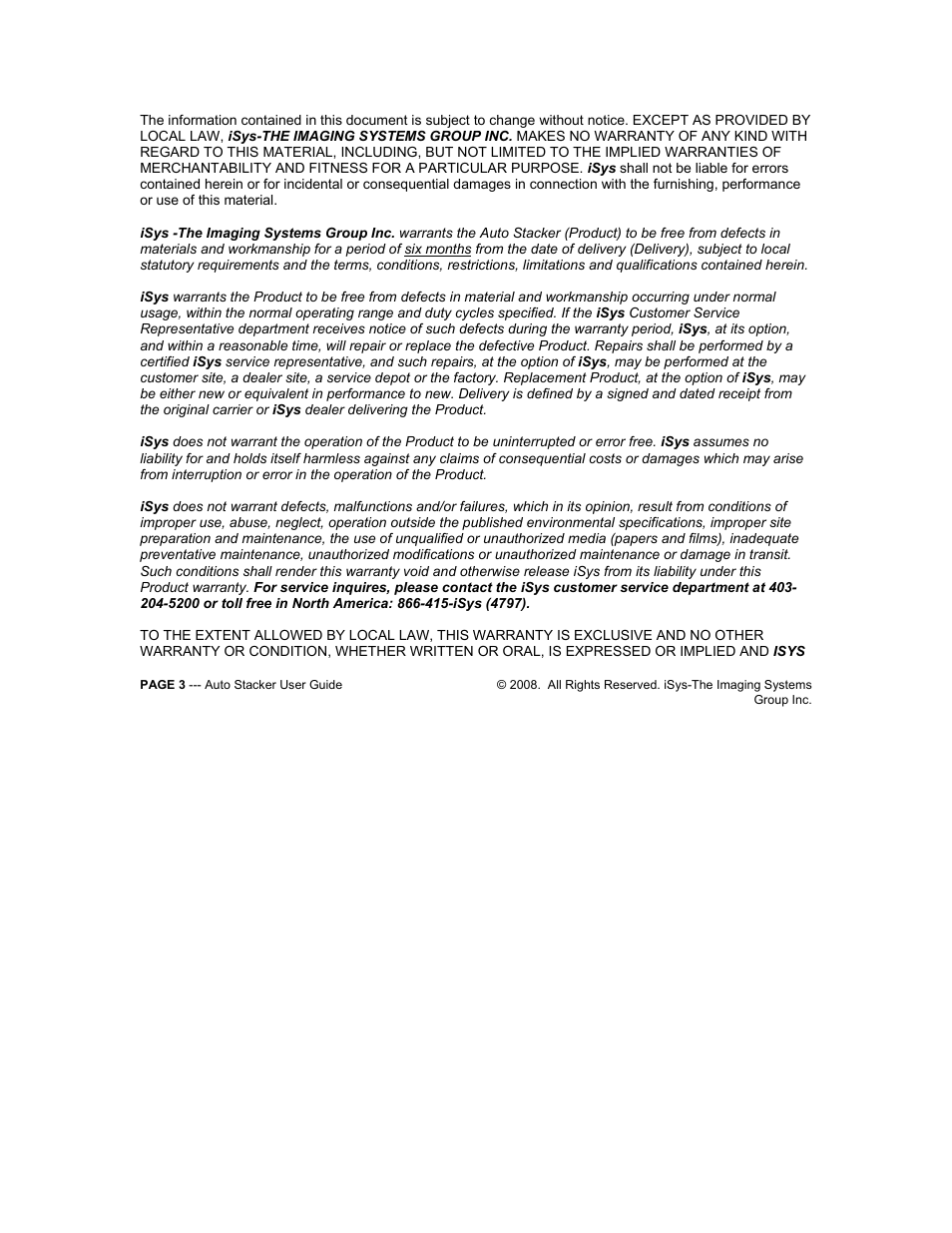 iSys iTerra Elite Color LED Printer User Manual | Page 3 / 35
