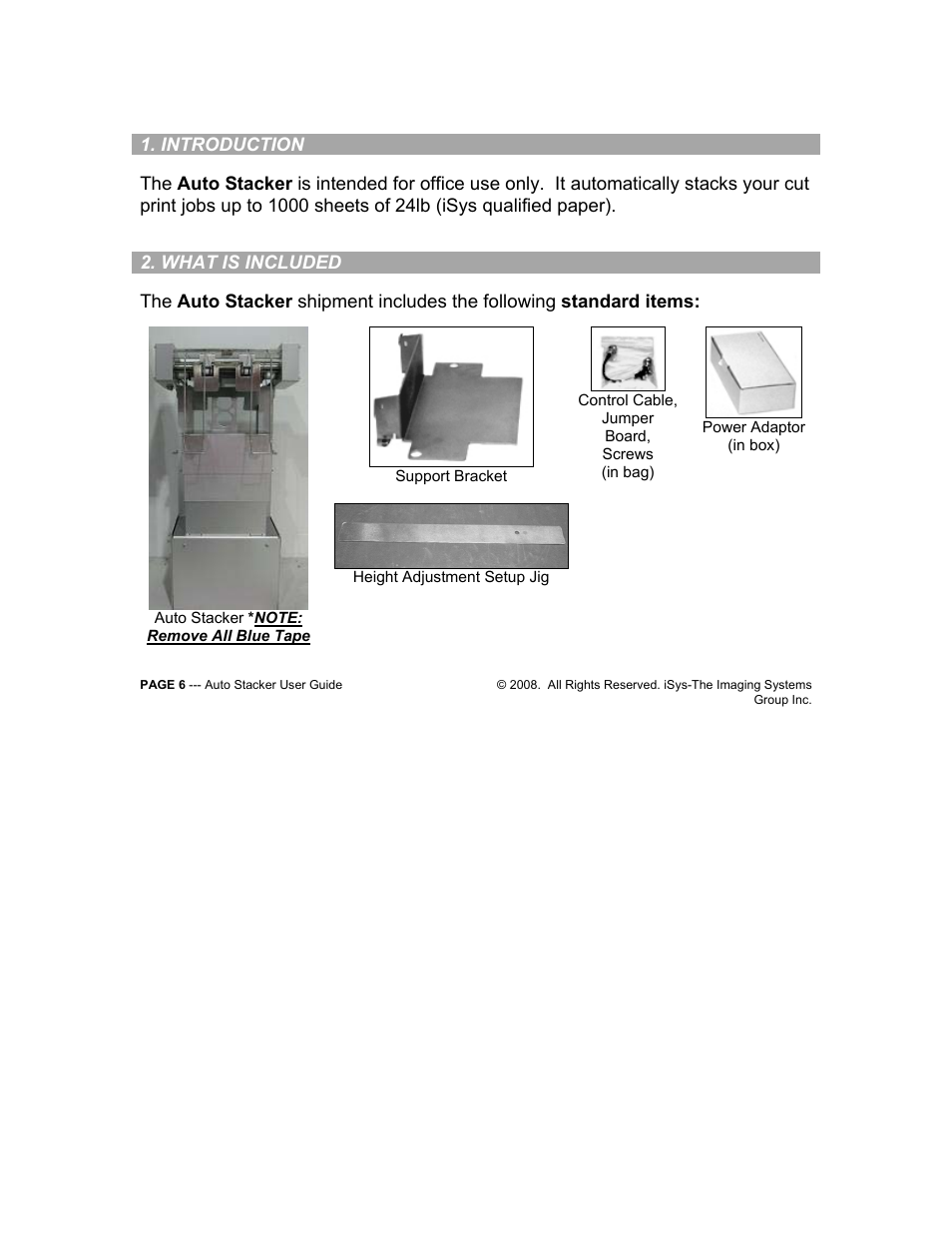 iSys iTerra Elite Color LED Printer User Manual | Page 6 / 35