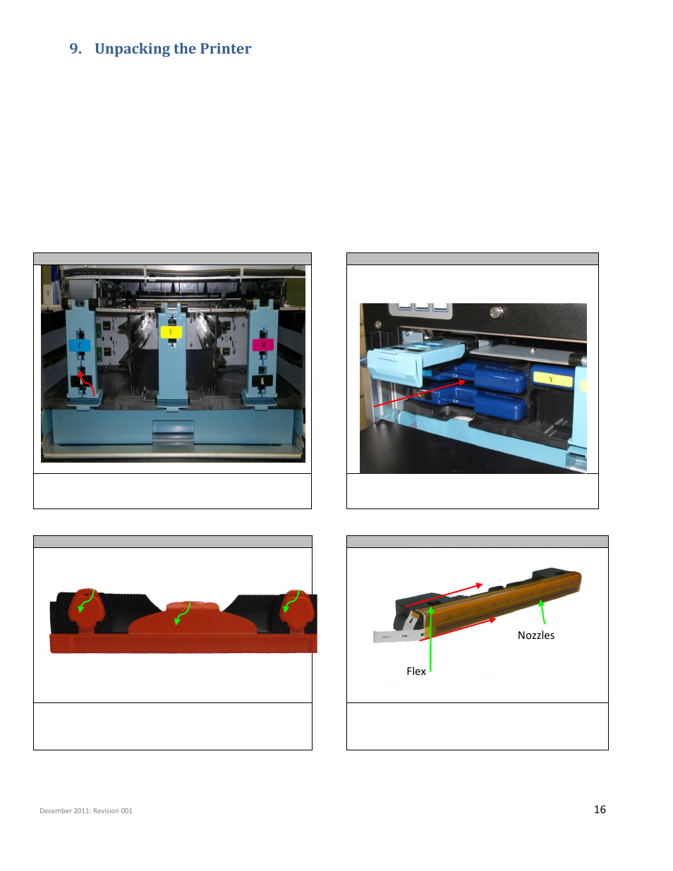 Unpacking the printer | iSys Iterra Mi875 User Manual | Page 16 / 43