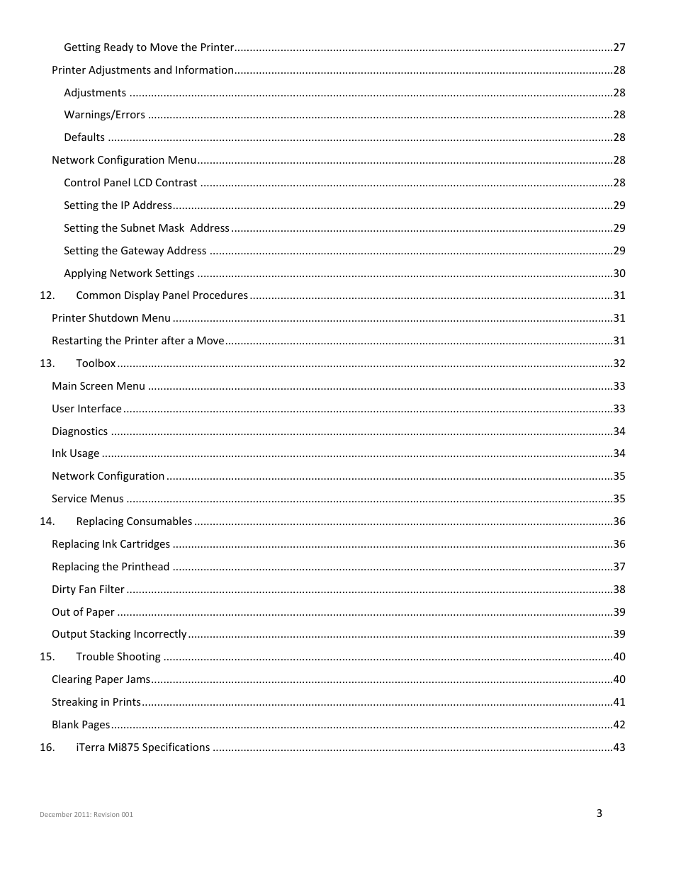 iSys Iterra Mi875 User Manual | Page 3 / 43