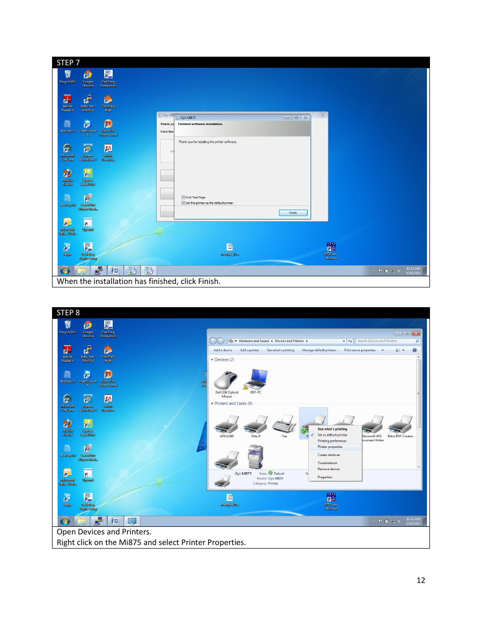 iSys Iterra Mi875 User Manual | Page 12 / 22