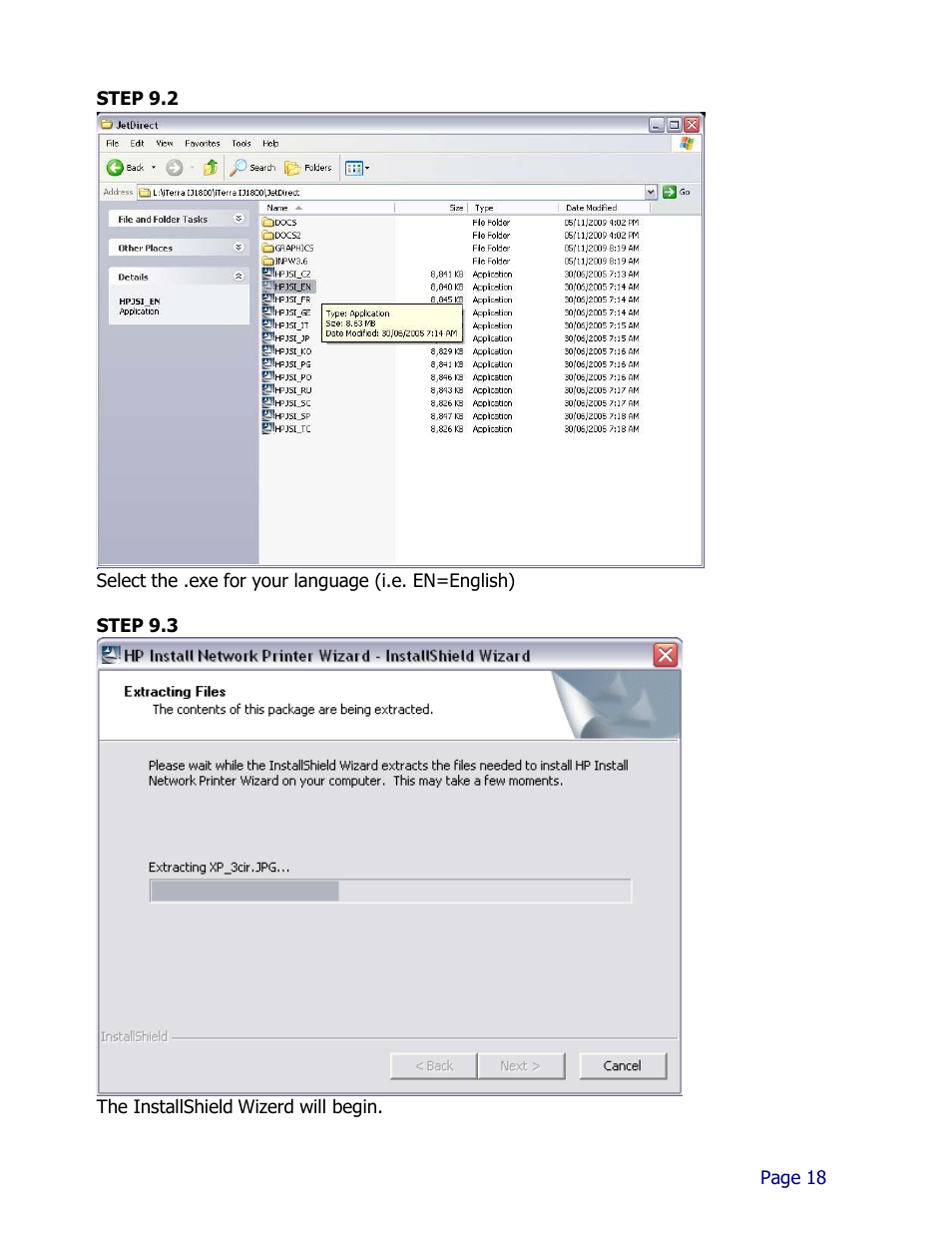 iSys iTerra IJ1800 User Manual | Page 18 / 50