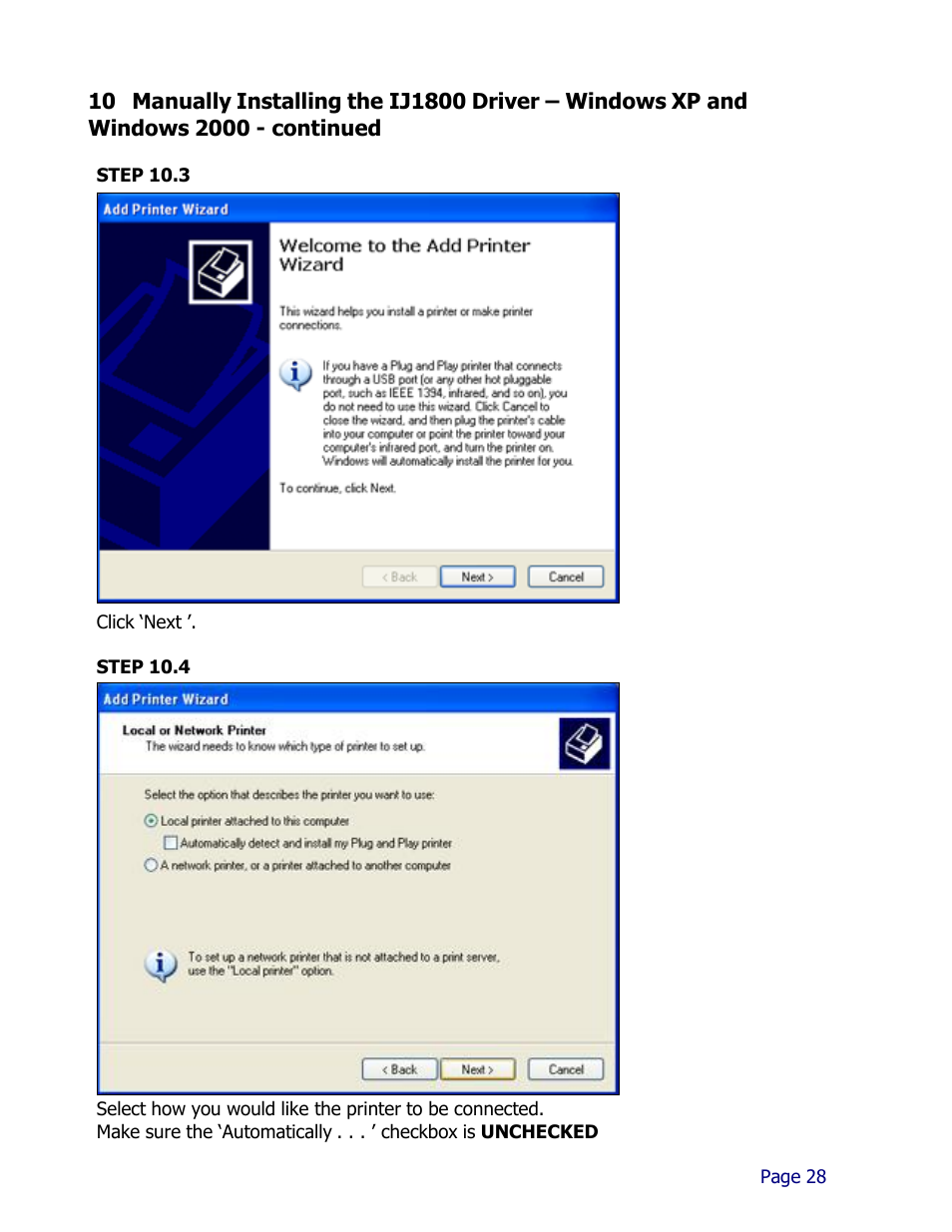 iSys iTerra IJ1800 User Manual | Page 28 / 50