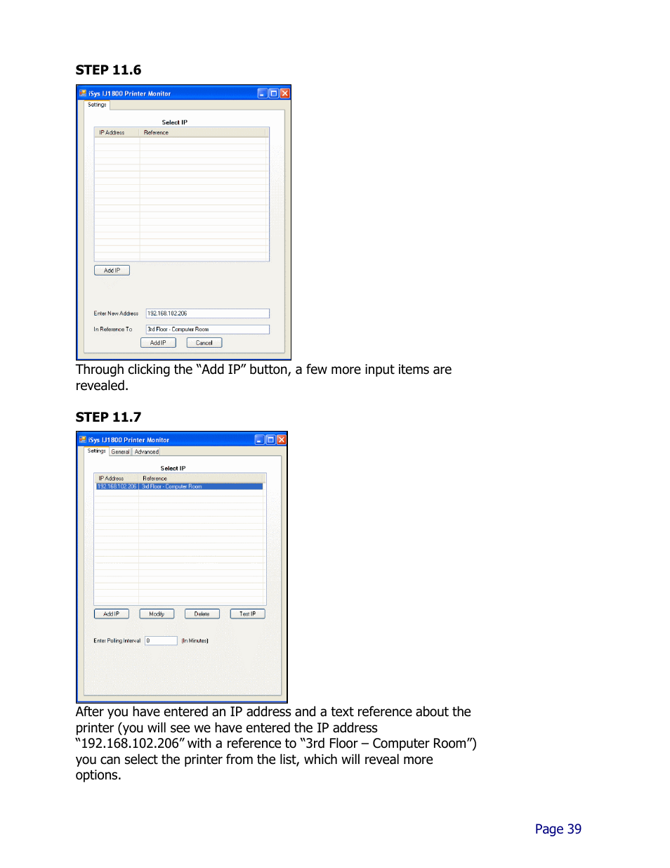 iSys iTerra IJ1800 User Manual | Page 39 / 50