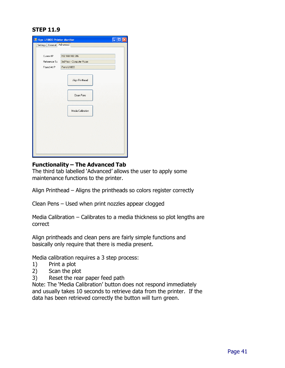 iSys iTerra IJ1800 User Manual | Page 41 / 50