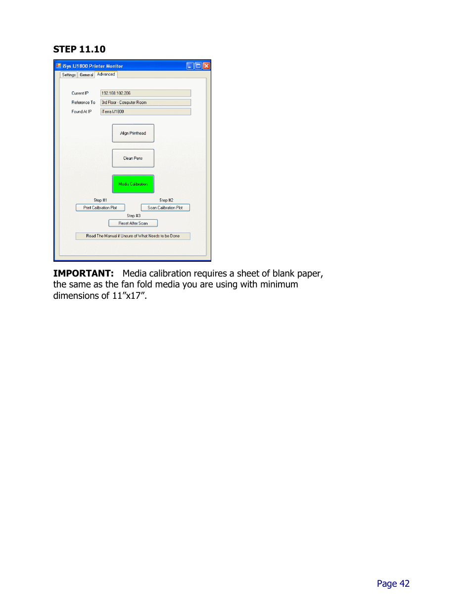 iSys iTerra IJ1800 User Manual | Page 42 / 50