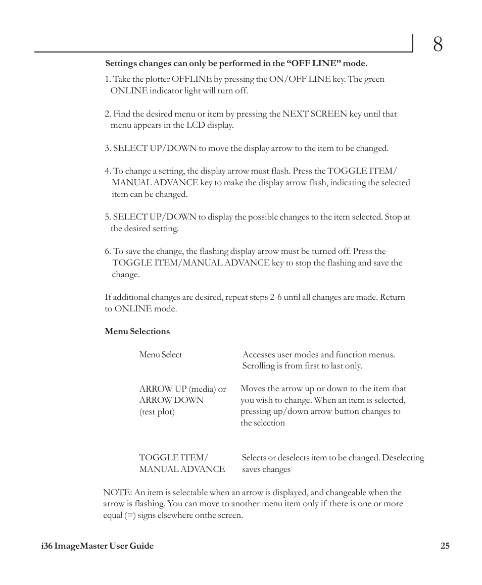 iSys i36 User Manual | Page 24 / 30