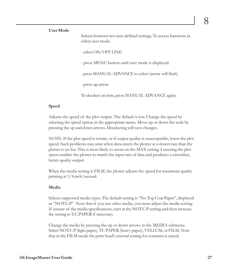 iSys i36 User Manual | Page 26 / 30