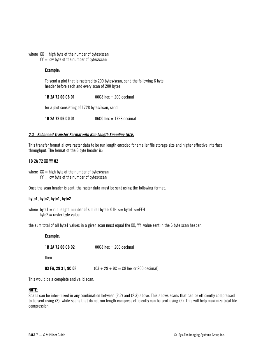 iSys C to V User Manual | Page 7 / 12