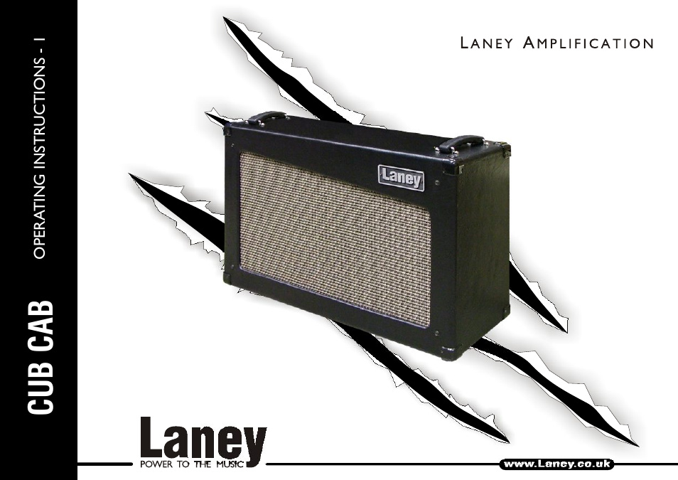 Laney CUB-CAB User Manual | 4 pages