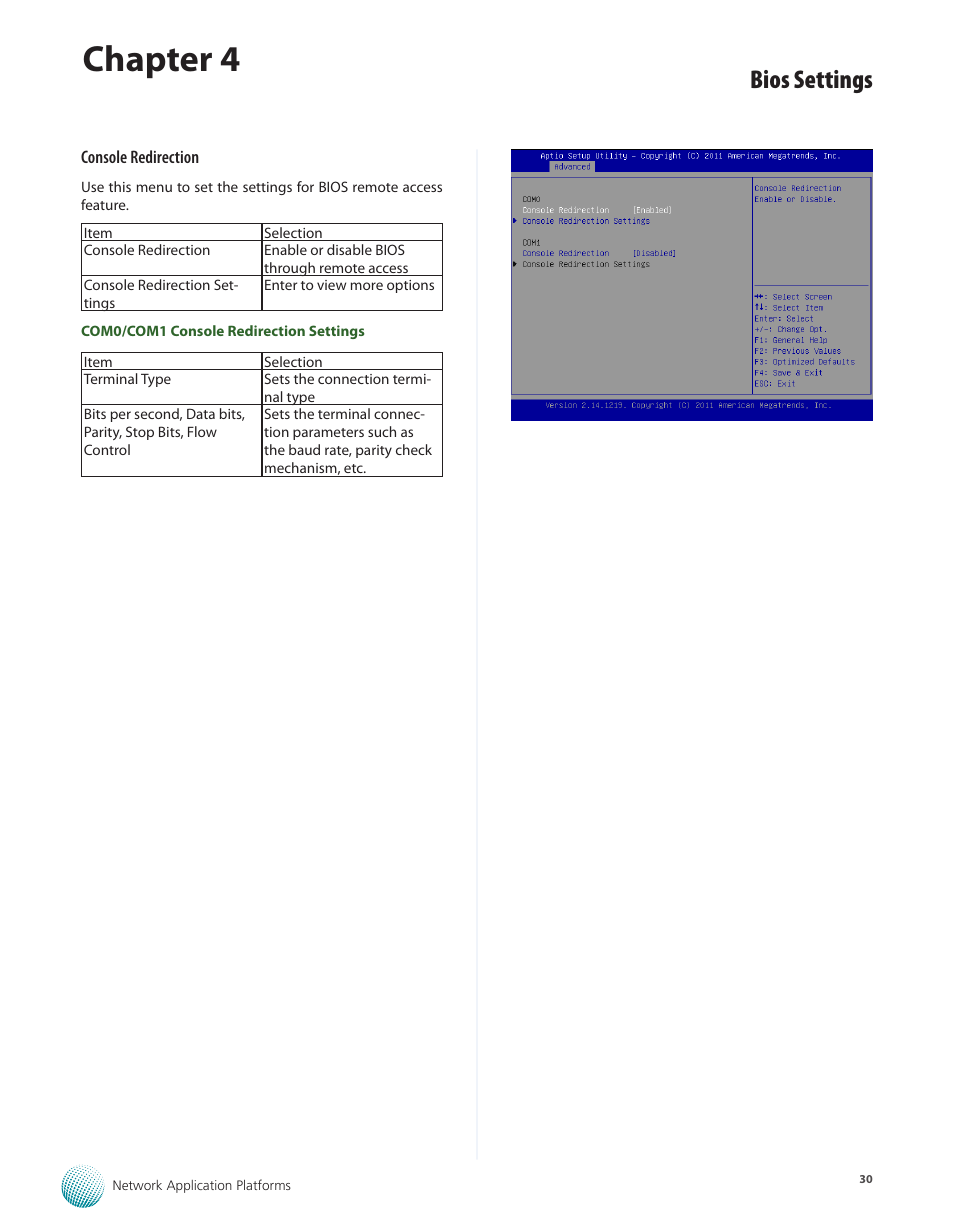 Chapter 4, Bios settings | Lanner FX-3210 User Manual | Page 35 / 54