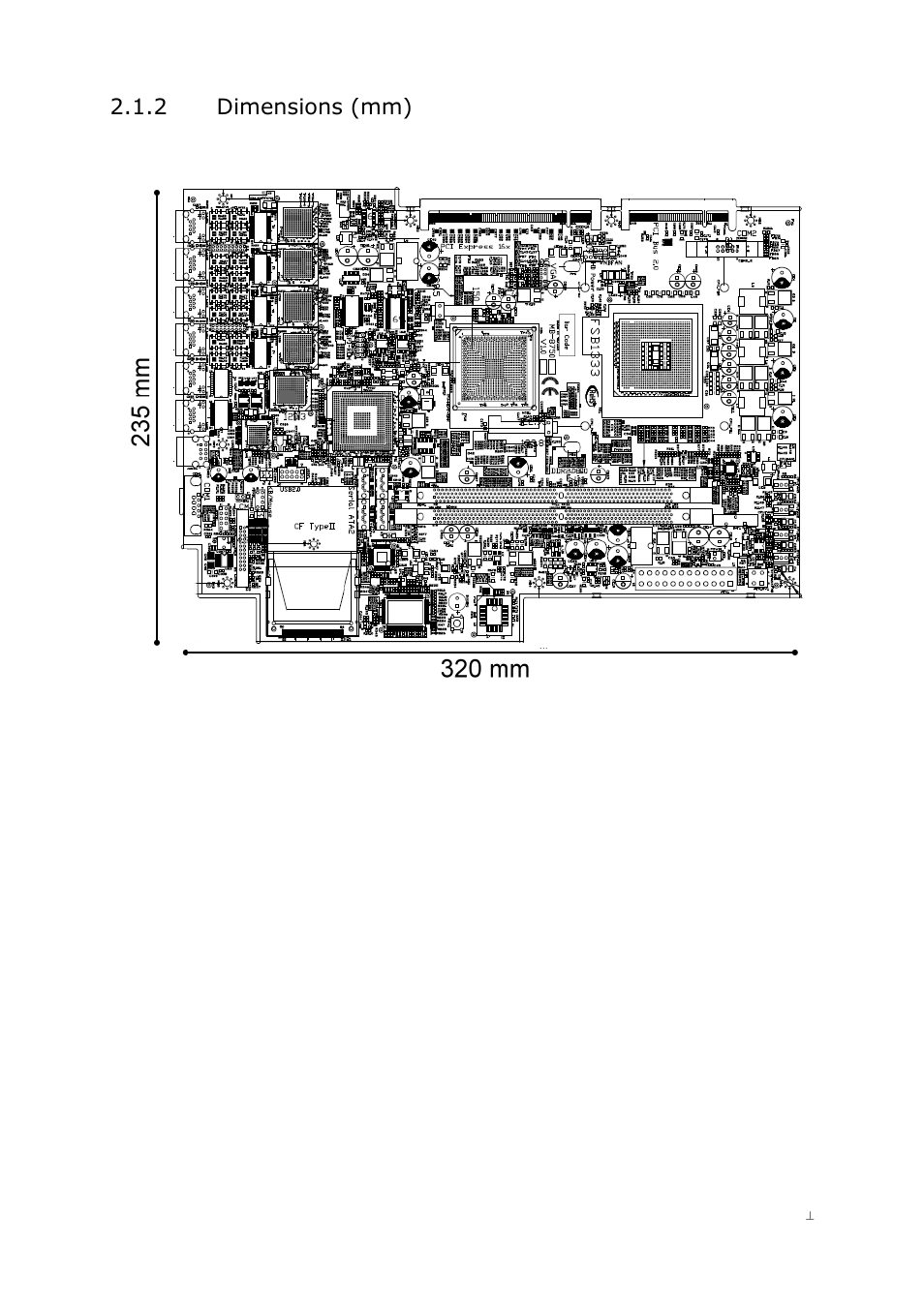 2 dimensions (mm) | Lanner FW-8750 User Manual | Page 12 / 45