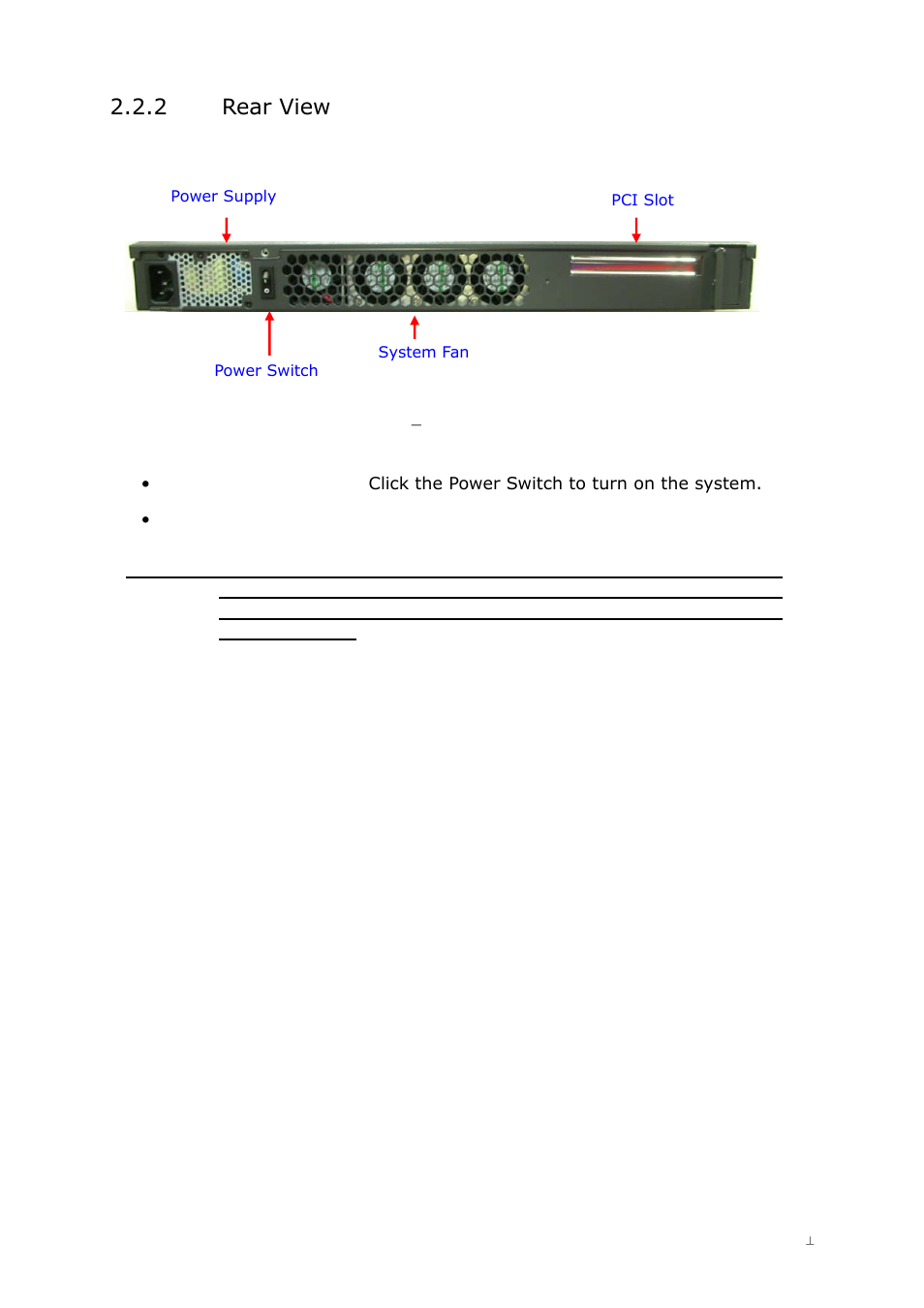 2 rear view | Lanner FW-8750 User Manual | Page 22 / 45