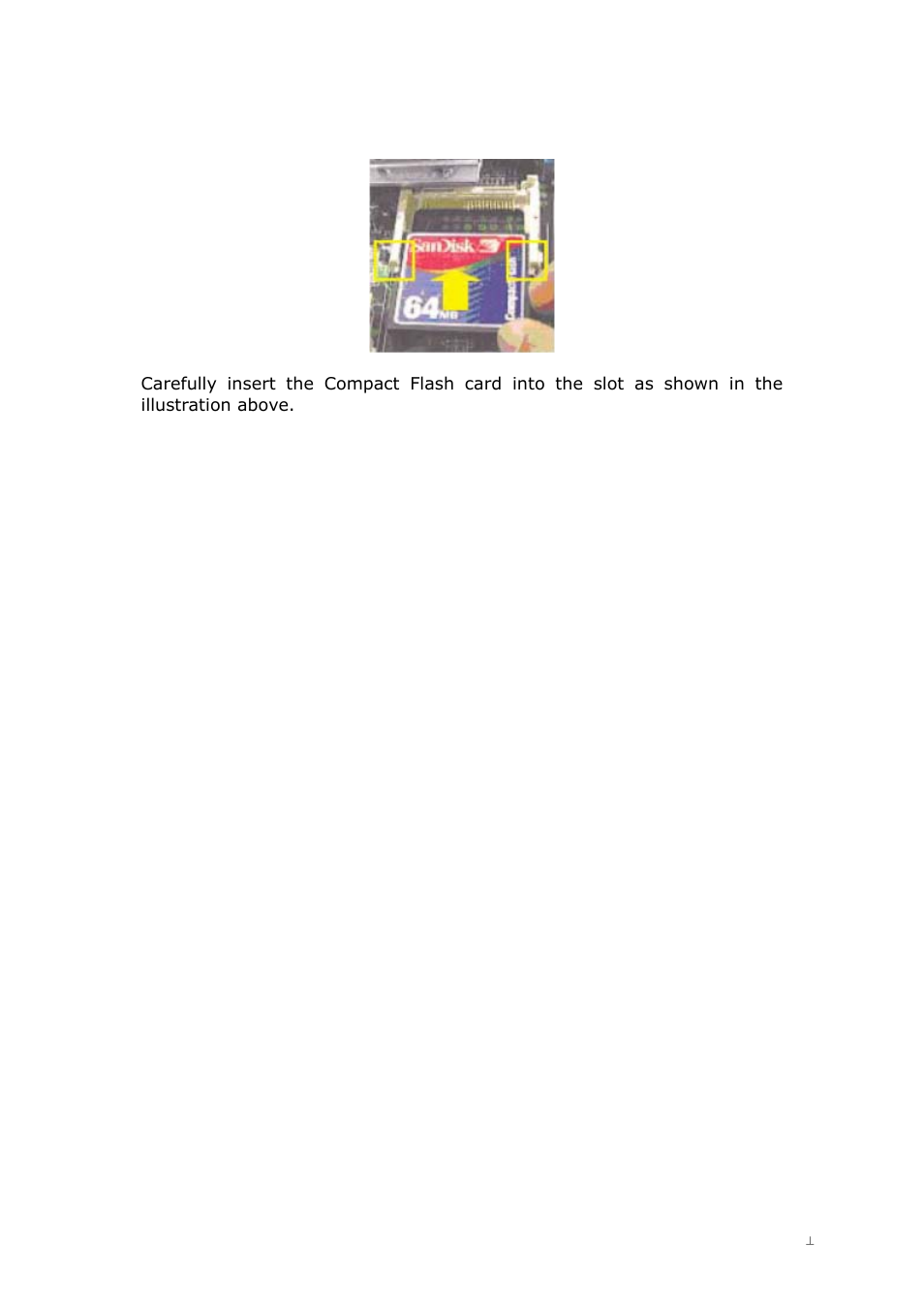 3 install the compact flash card | Lanner FW-8750 User Manual | Page 24 / 45