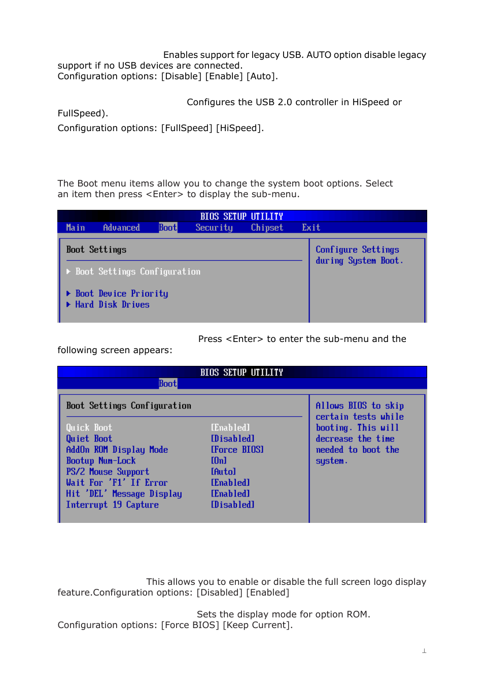 4 boot menu | Lanner FW-8750 User Manual | Page 33 / 45
