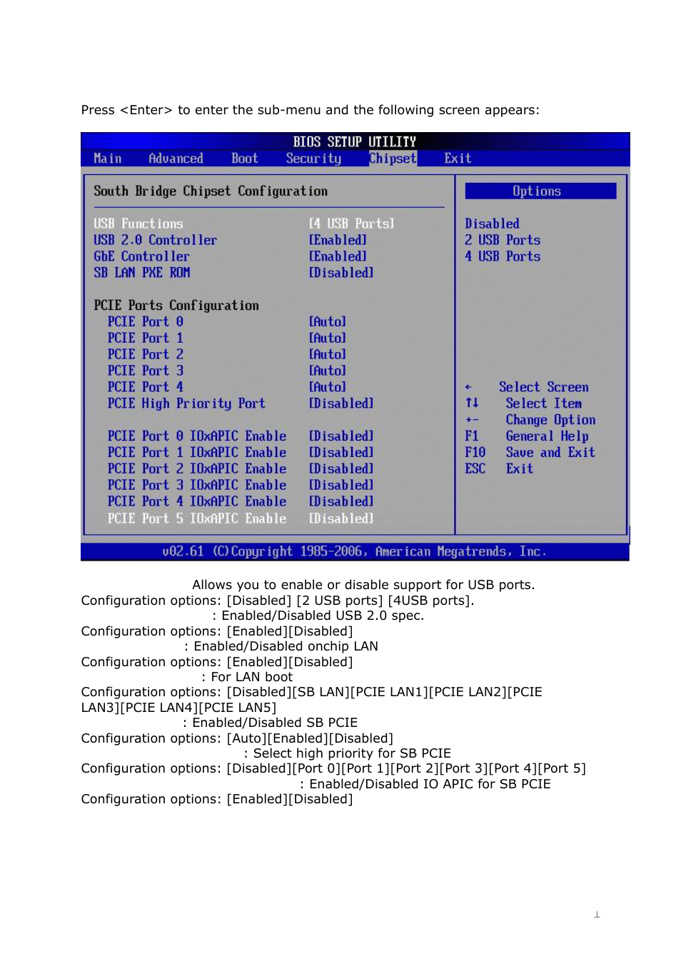 6 chipset settings | Lanner FW-8750 User Manual | Page 36 / 45