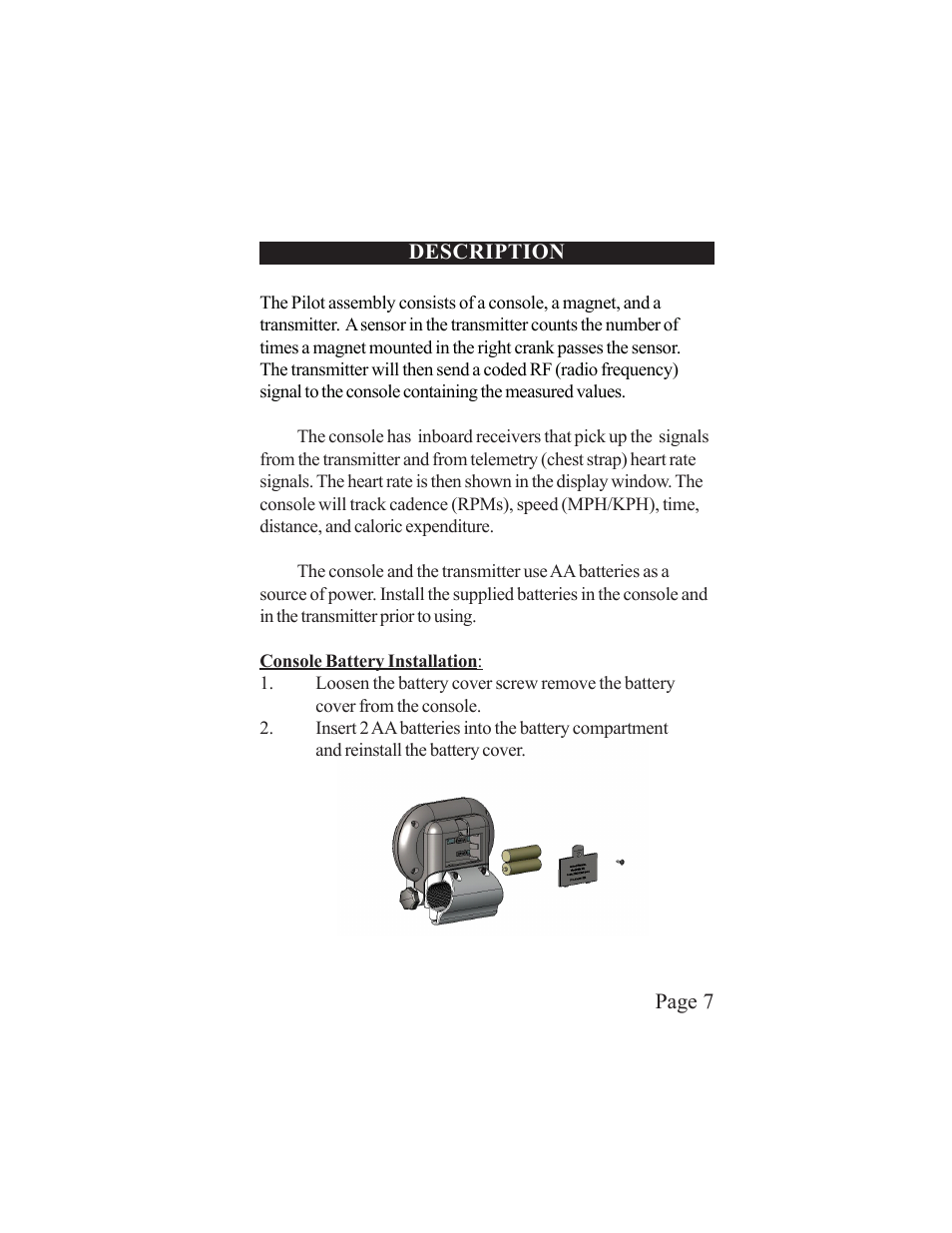 LeMond RevMaster Pilot User Manual | Page 7 / 29
