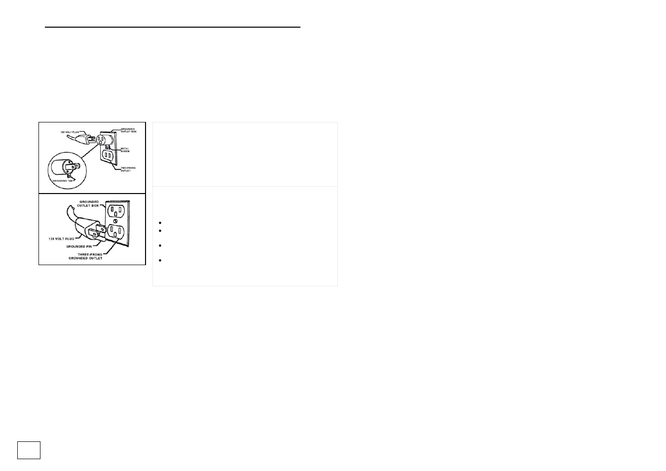 Pag. 4, For u.s.a. and canada commercial market only, Warning | Ls 50 hybrid, Grounding instructions | Lindhaus LS50 Hybrid User Manual | Page 4 / 16