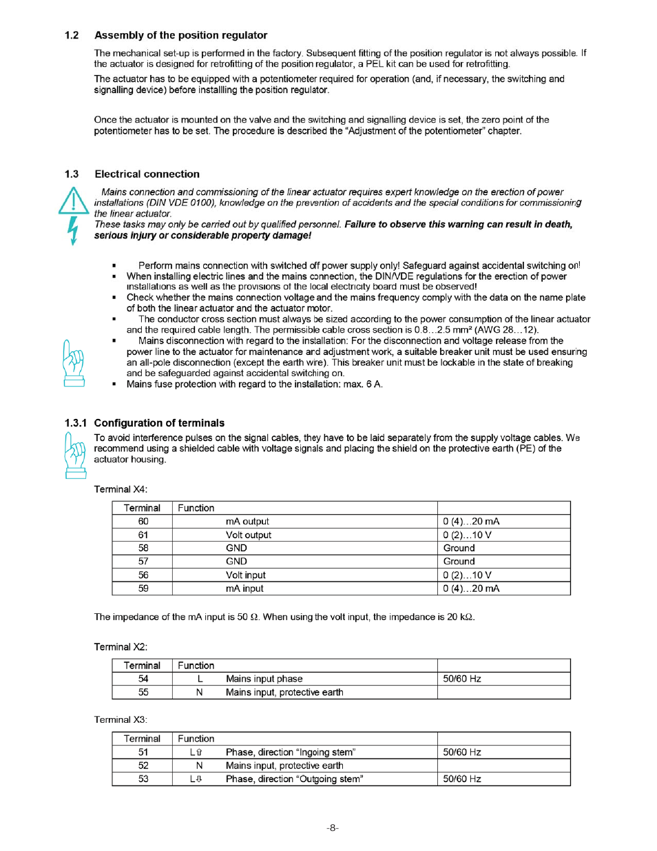 LowFlow Mark 708ME Series with Motor Valve User Manual | Page 8 / 16