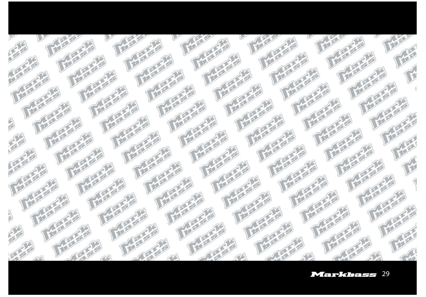 Markbass F 500 User Manual | Page 29 / 32