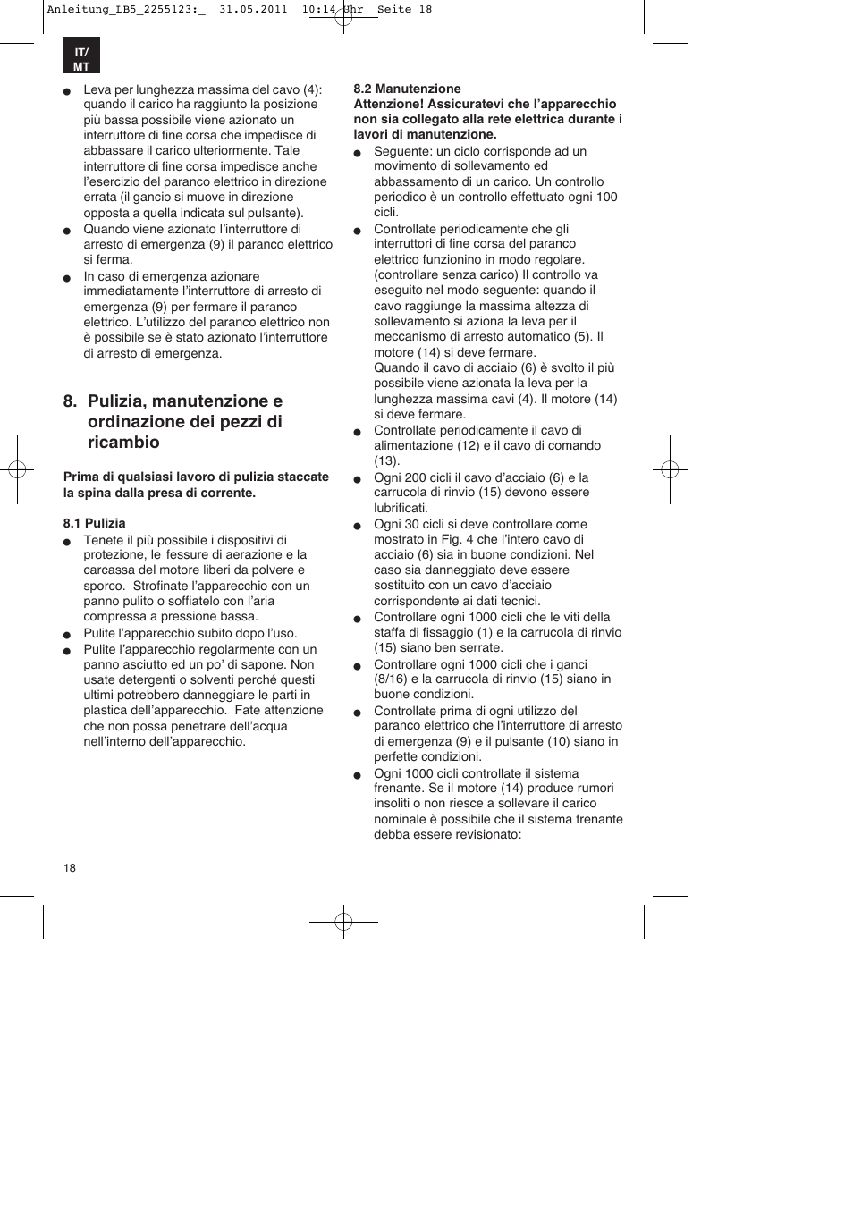 Parkside PSZ 250 A2 User Manual | Page 18 / 40