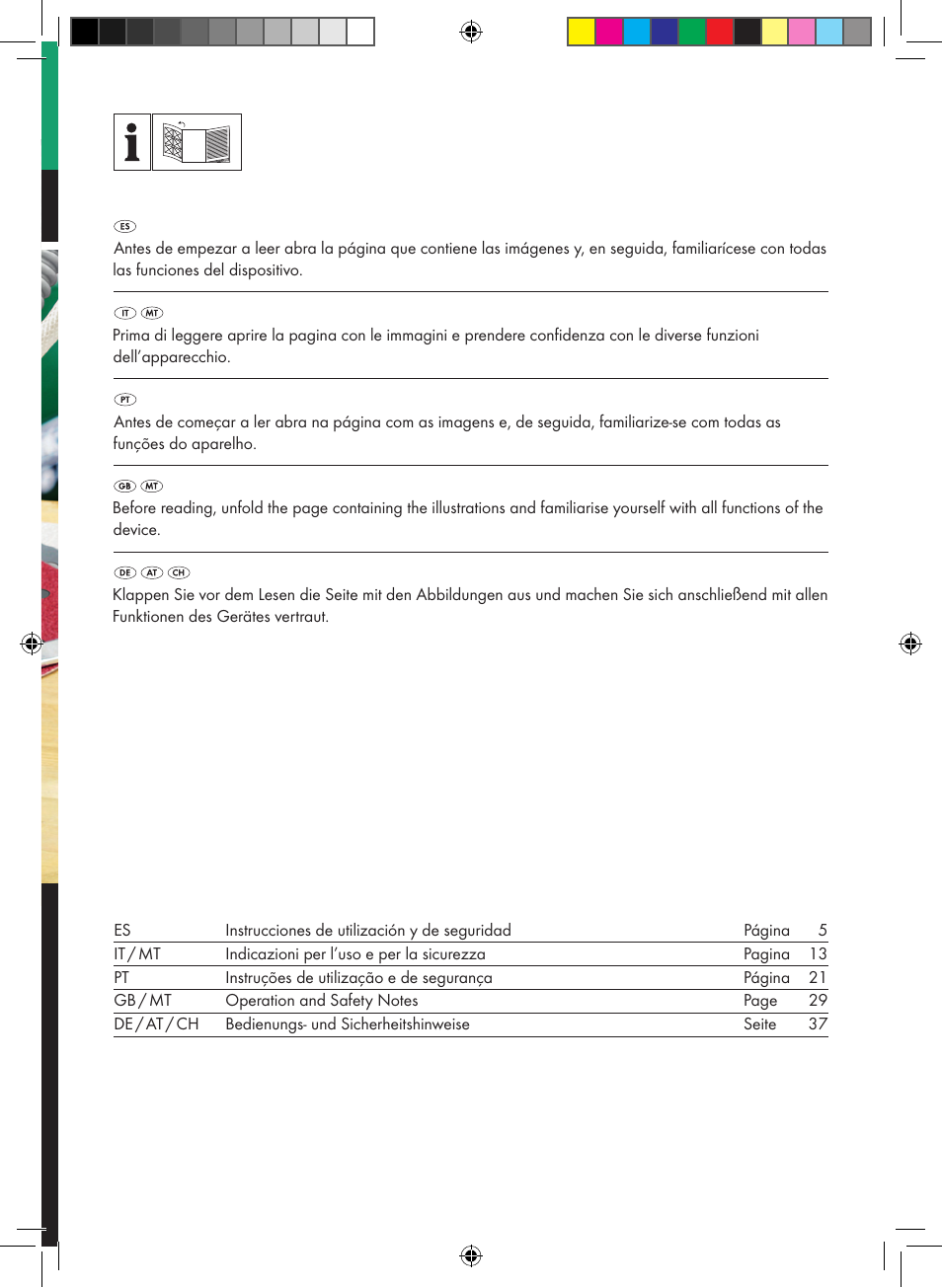 Parkside PDEXS 150 A1 User Manual | Page 2 / 45