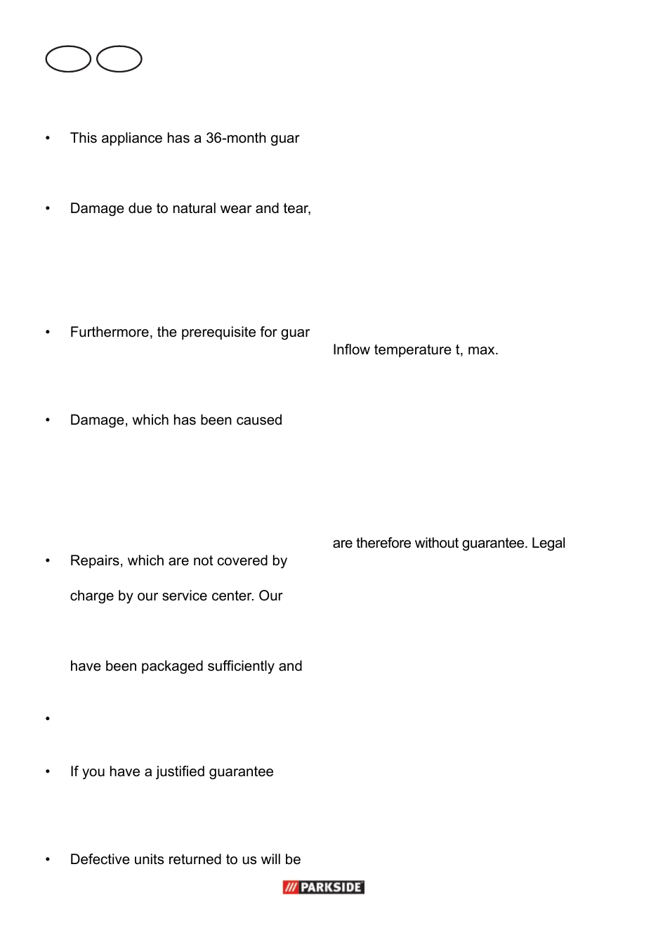 Spare parts order, Mt gb, Technical data | Parkside PPC 30 A1 User Manual | Page 20 / 30