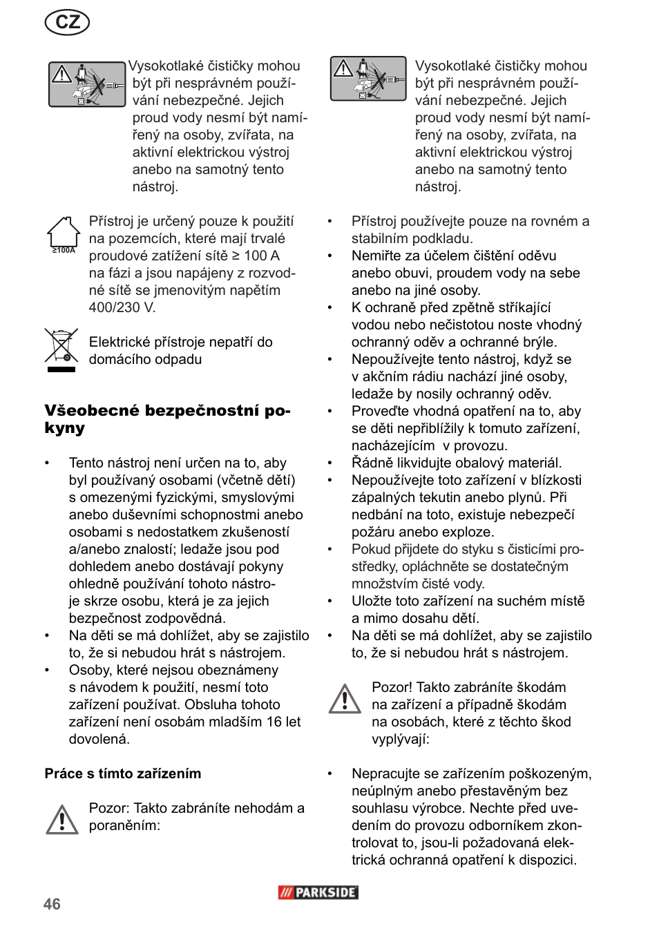 Parkside PHD 150 A1 User Manual | Page 46 / 78