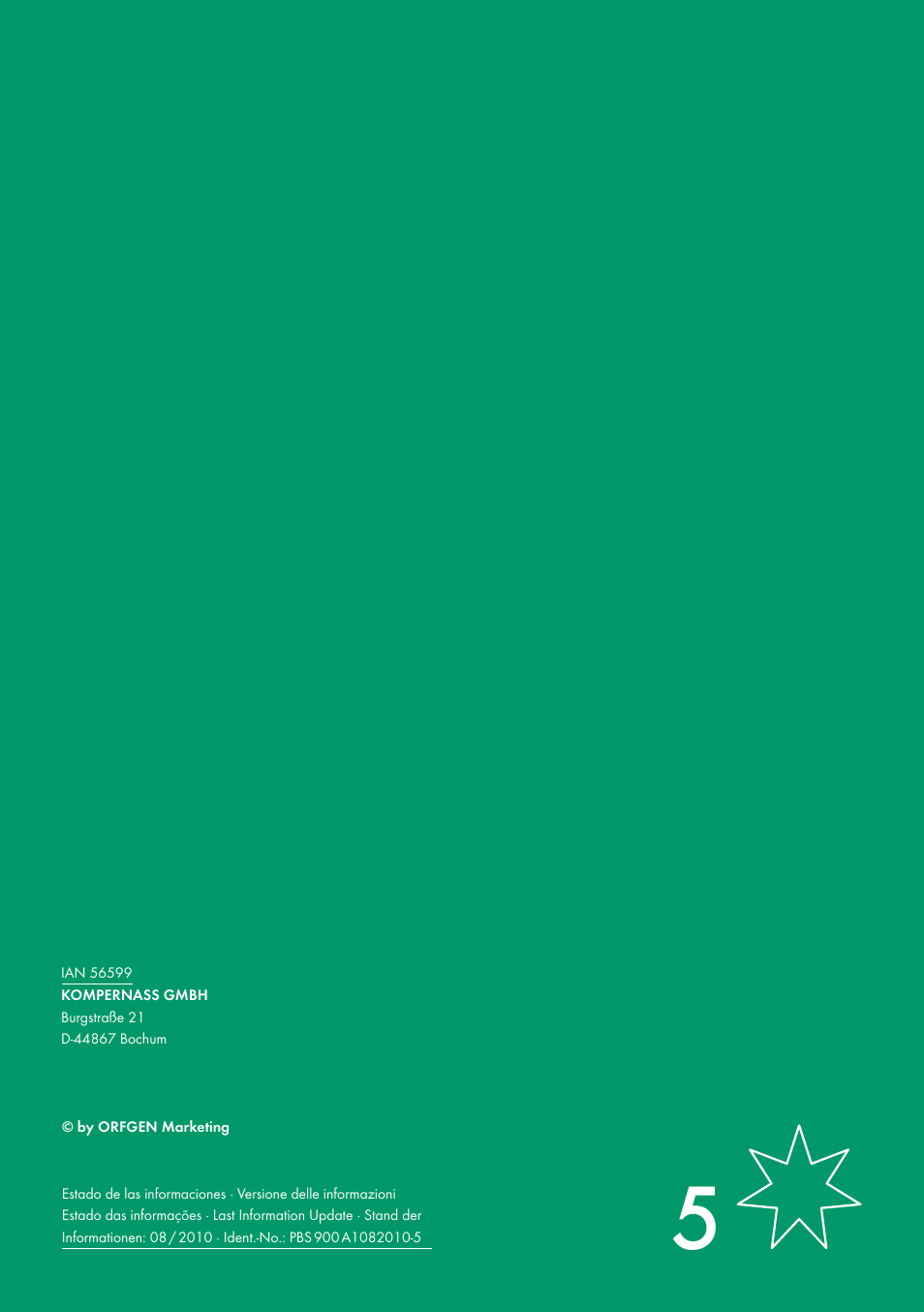Parkside PBS 900 A1 User Manual | Page 55 / 55